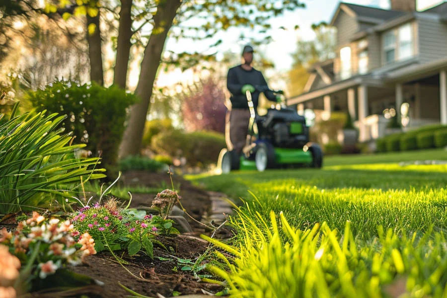 self propelled lawn mower electric