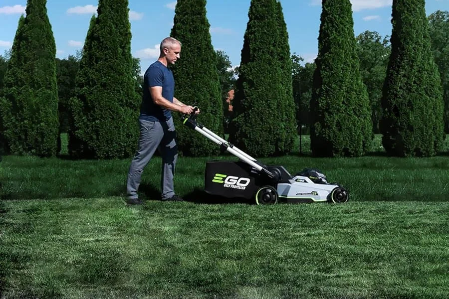 best battery power lawn equipment